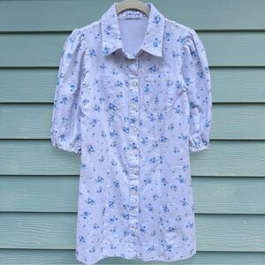 Petal & Pup Blue Floral Dress